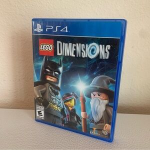 LEGO Dimensions PS4 PlayStation 4 video game disc manual case